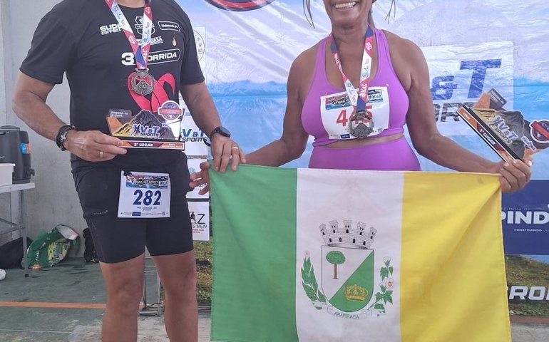 Arapiraca conquista pódio na 2ª etapa da Liga Alagoana Trail Run em Pindoba