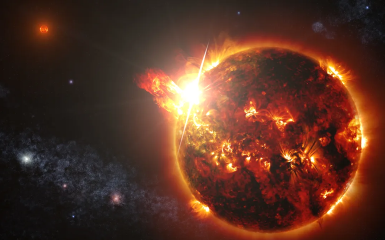 Primeiros indícios sugerem que anãs vermelhas podem devorar planetas