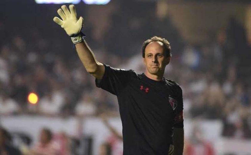 Adeus de Rogério Ceni tem Lugano capitão, gol de Zetti e &#8216;Mito&#8217; cantor