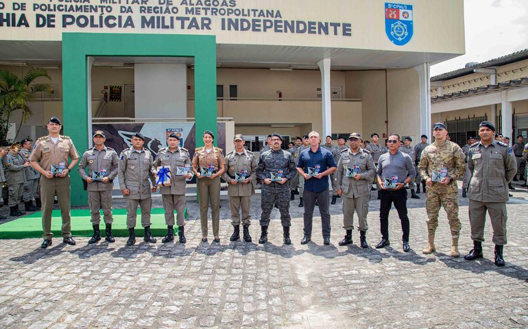 5ª Companhia da Polícia Militar celebra segundo aniversário com cerimônia e homenagens