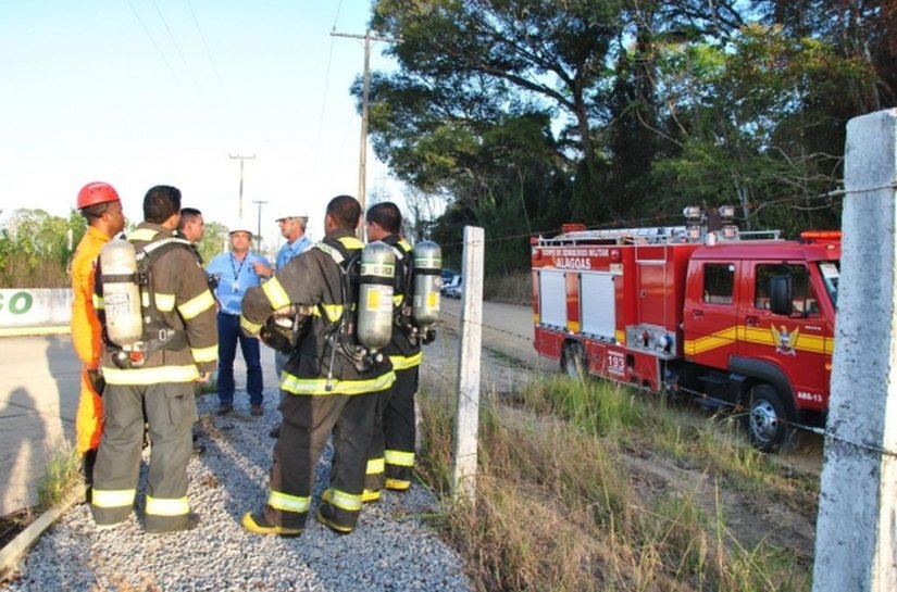 Algás realiza simulado de vazamento de odorante em Rio Largo