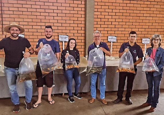 Prefeitura de Gramado distribui 5 mil alevinos a agricultores locais