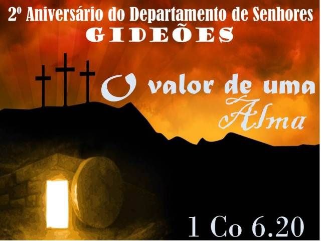 AD em Brasil Novo anuncia 2º Aniversário do Grupo de Senhores Gideões