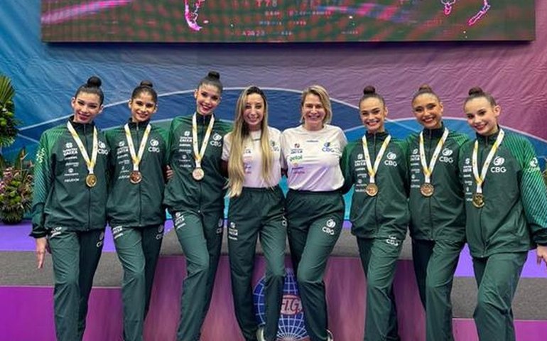 Ginástica Rítmica: Brasil fecha etapa da Copa do Mundo com três ouros