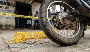 Execução em Santana do Ipanema: homem é morto a tiros pelas costas enquanto calibrava pneu de moto