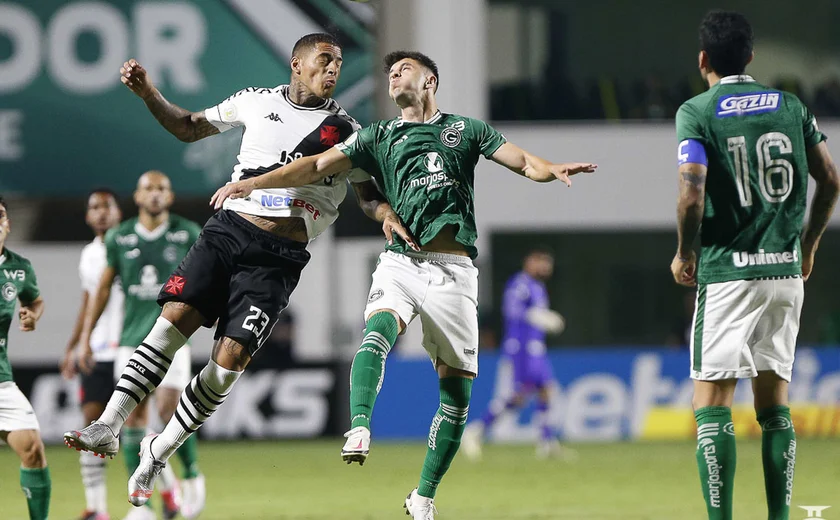 Vasco cede empate ao Goiás no fim e continua na zona de rebaixamento do Brasileirão