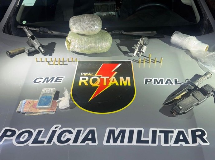 PM flagra depósito de bebidas usado como ponto de tráfico no Tabuleiro do Martins