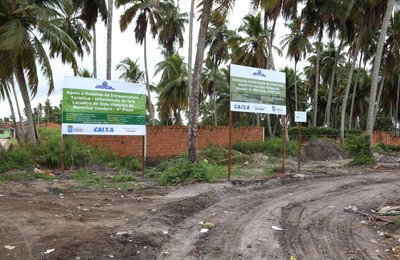 Prefeitura de Marechal Deodoro inicia obras da Praça da Juventude na Poeira 