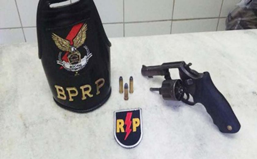 Radiopatrulha apreende duas armas de fogo no Vergel