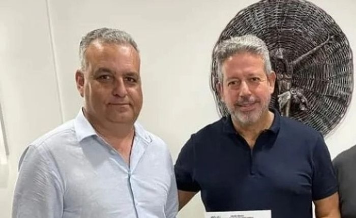Alfredo Gaspar e Arthur Lira Alfredo Gaspar e Arthur Lira