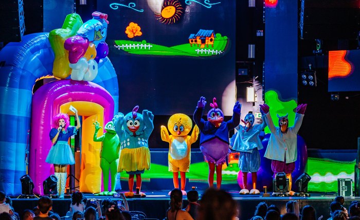 Galinha pintadinha volta a maceió com seu novo show “Top 10 da galinha pintadinha”