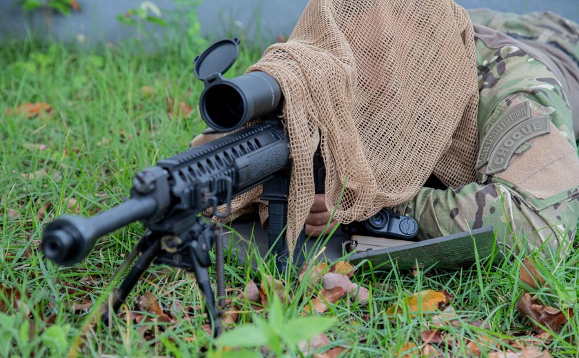 Snipers de elite, conheça a silenciosa linha de defesa da PM de Alagoas