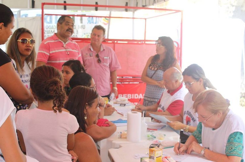 Tenda da Saude leva ações aos moradores do Alto da Rosa, em Pilar