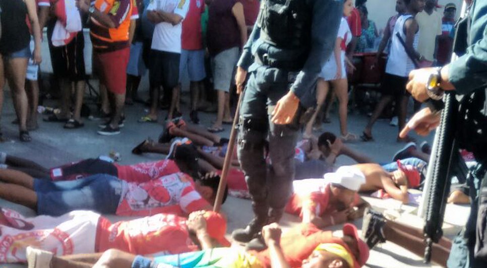 torcida organizada briga