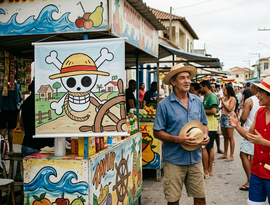 Chico Bento faz crossover com 'One Piece' em ação inédita da Netflix