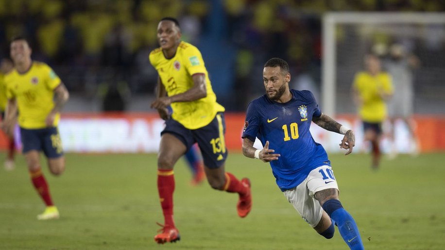 Por vaga antecipada na Copa, Brasil encara Colômbia nas Eliminatórias