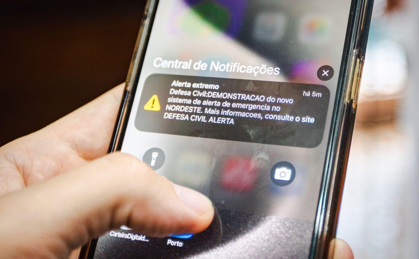 Defesa Civil ativa novo sistema de alerta emergencial em Maceió com aviso sonoro direto nos celulares