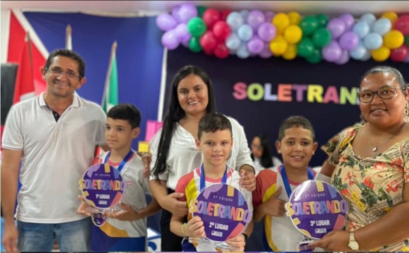 Alunos da rede municipal de Traipu participam da 3ª edição do Soletrando