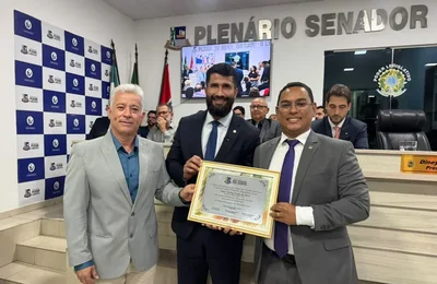 Deputado Federal Delegado Fabio Costa recebe Título de Cidadão Honorário de São Miguel dos Campos