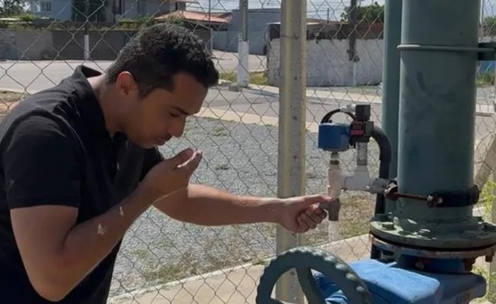 Vereador David do Emprego denuncia risco de contaminação na água