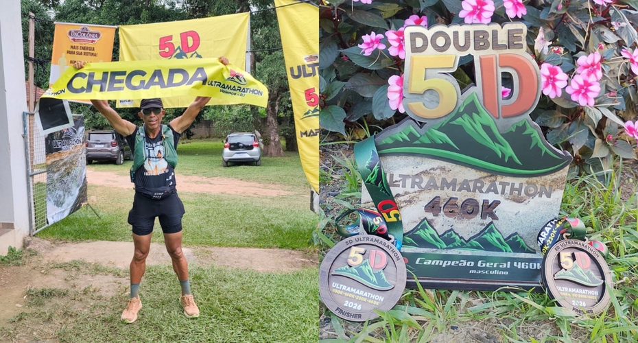 Agente da Polícia Civil de Alagoas conquista 1º lugar em ultramaratona de 460 km no Rio de Janeiro