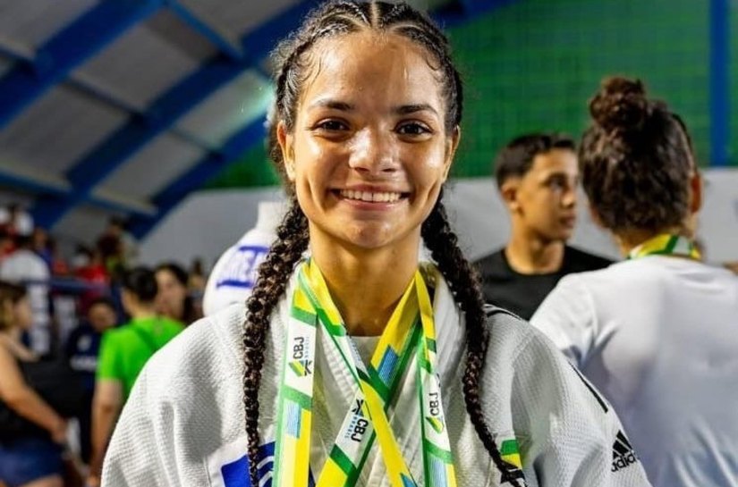 Judoca alagoana que surgiu no projeto “Na Base do Esporte” é convocada para o Sul-Americano Júnior de 2026