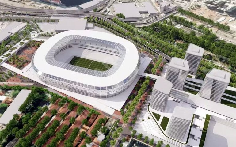 Prefeitura oficializa desapropriação de terreno no Gasômetro onde Flamengo quer construir estádio