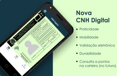 Emissão da CNH digital é obrigatória em todo o país