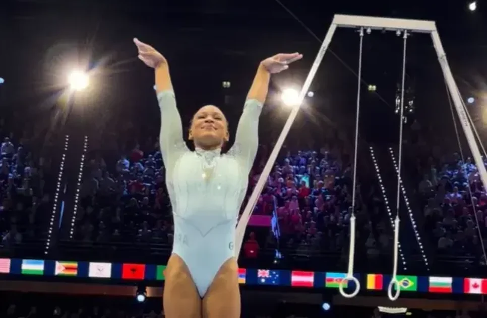 Rebeca Andrade / Foto: Confederação Brasileira de Ginástica