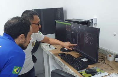 Perito criminal de Goiás se surpreende com estrutura da Polícia Científica de Alagoas