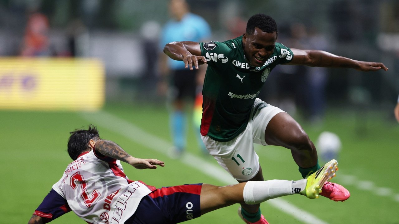Libertadores: Palmeiras cede empate no fim e tropeça no Cerro Porteño
