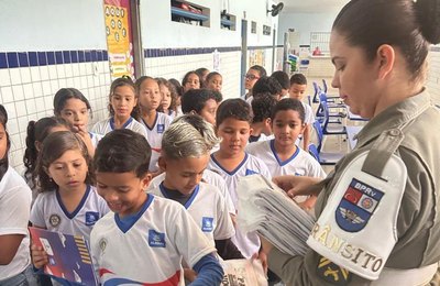 Proerd forma nova turma na Escola Estadual Rotary