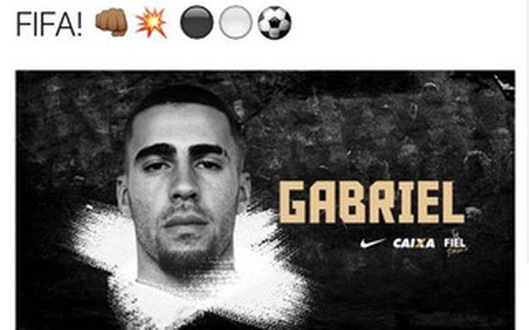 Corinthians dá as boas-vindas a Gabriel com provocação ao Palmeiras