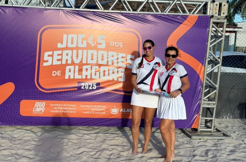 MPE conquista ouro no Beach Tennis e Vôlei de Praia Feminino nos Jogos dos Servidores de Alagoas 2025