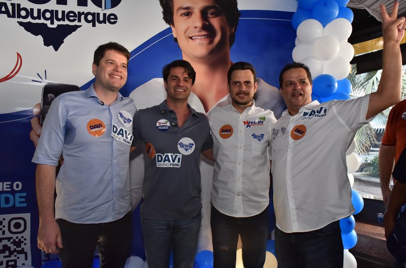 Davi Davino Filho participa do lançamento de Breno em Arapiraca e defende política pública de capacitação da juventude