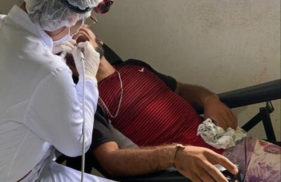 Projeto Saúde no Campo leva atendimento odontológico domiciliar a pacientes em Santana do Mundaú