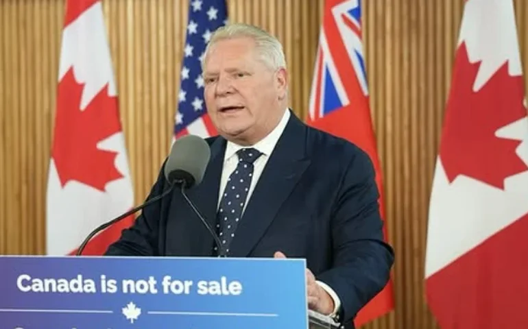 Premiê de província do Canadá diz estar disposto a negociar e retirar tarifas contra EUA