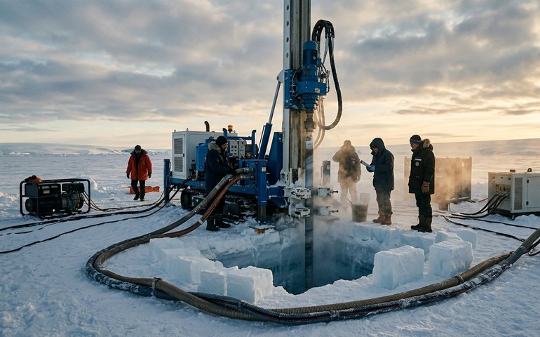 Cientistas chineses batem recorde ao acessar lago isolado há 3 milhões de anos
