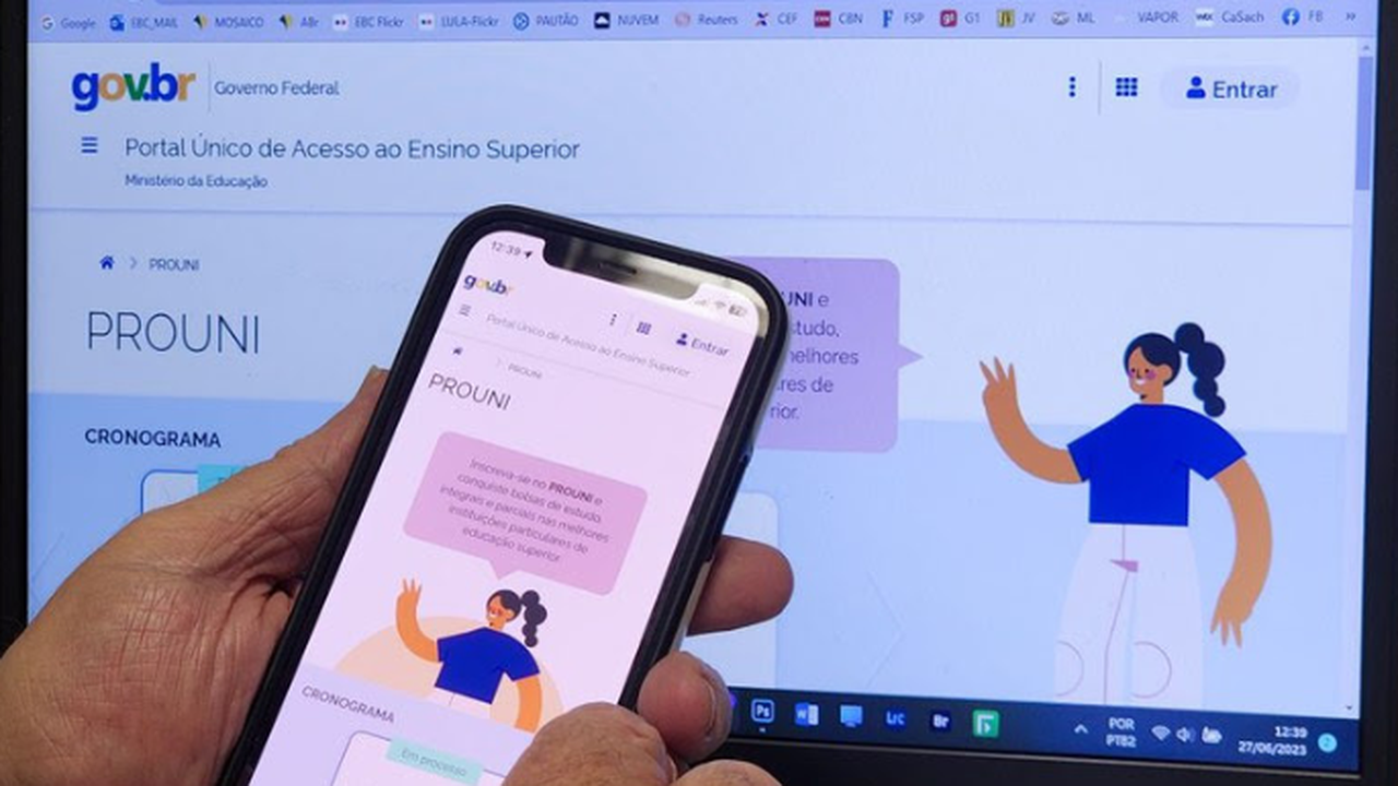 Estudante deve comprovar até hoje informações de inscrição no Prouni