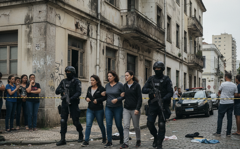 Quatro pessoas são libertadas de cárcere privado após ação policial com tiroteio em Niterói