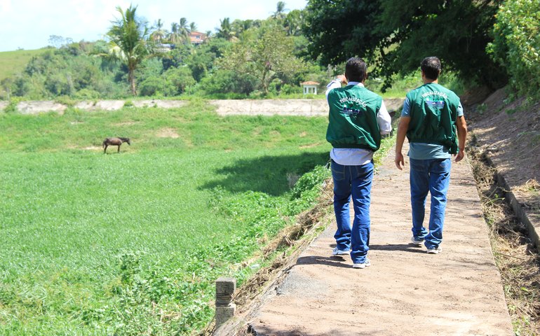 IMA vistoria estação de tratamento de esgoto no Benedito Bentes I