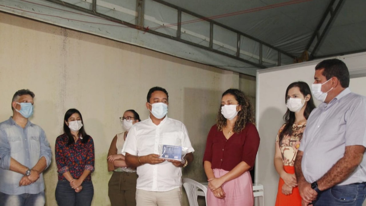 Santa Luzia do Norte é homenageada por se destacar na vacinação da Covid-19