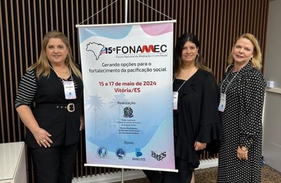 TJAL participa de Fórum Nacional da Mediação e Conciliação, na cidade de Vitória