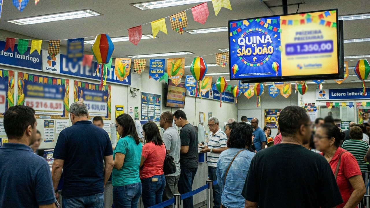 Quando é o sorteio da Quina de São João? Concurso tem prêmio estimado de R$ 260 milhões