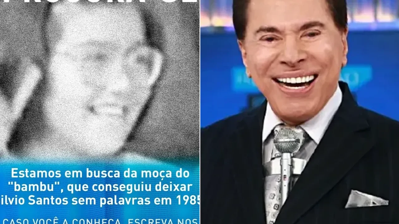 Programa do Silvio Santos procura menina que fez piada com o apresentador em 1985