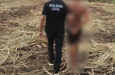Polícia Civil prende homem acusado de estuprar e engravidar enteada em Lagoa da Canoa