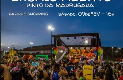 Parque Shopping recebe Pinto da Madrugada para ensaio aberto e bloquinhos infantis 