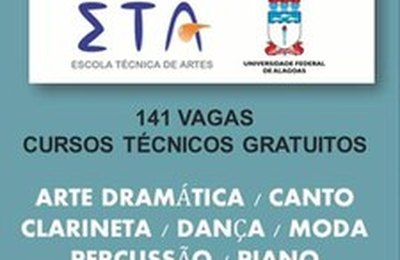 Prorrogadas inscrições para cursos da Escola Técnica de Artes