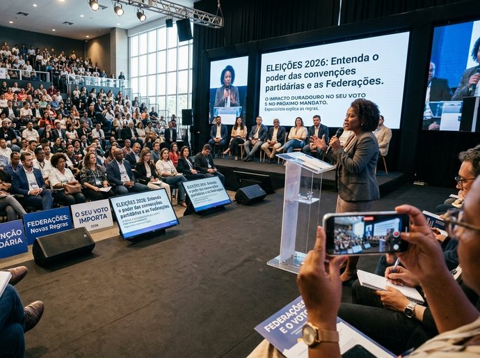 Eleições 2026: Entenda o poder das convenções partidárias e o que muda na definição do seu voto