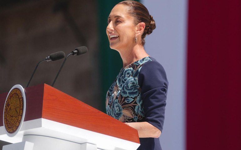 Sheinbaum prevê que a 'quarta transformação salvará o México' da imposição de tarifas dos EUA